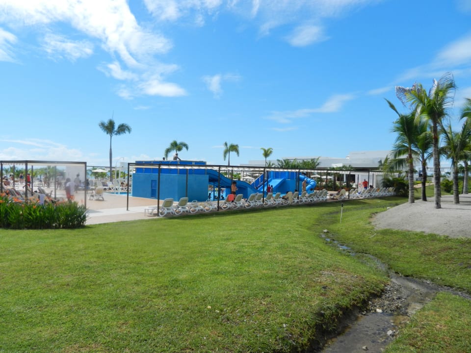 Kinderpool mit Rutschen Hotel Riu Playa Blanca