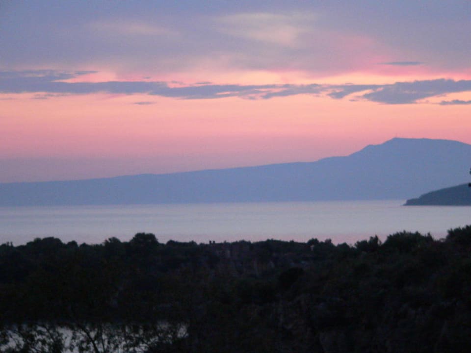 Sonnenuntergang Hotel Kalamitsi