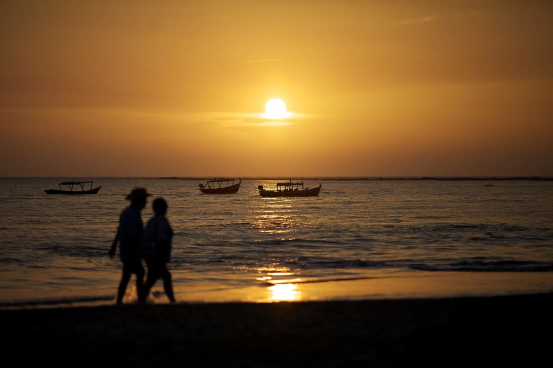 Sonnenuntergang Bayview - the beach resort