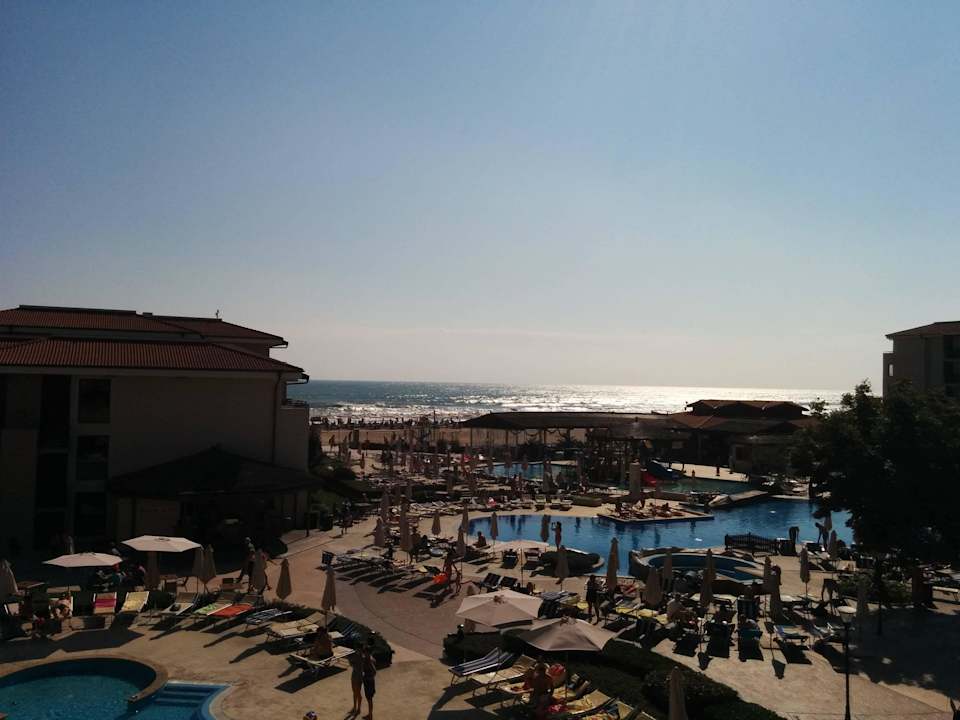 Ausblick von unserem Balkon HVD Clubhotel Miramar