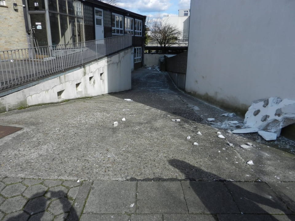 Aussenbereich Hotel Nevada Hamburg