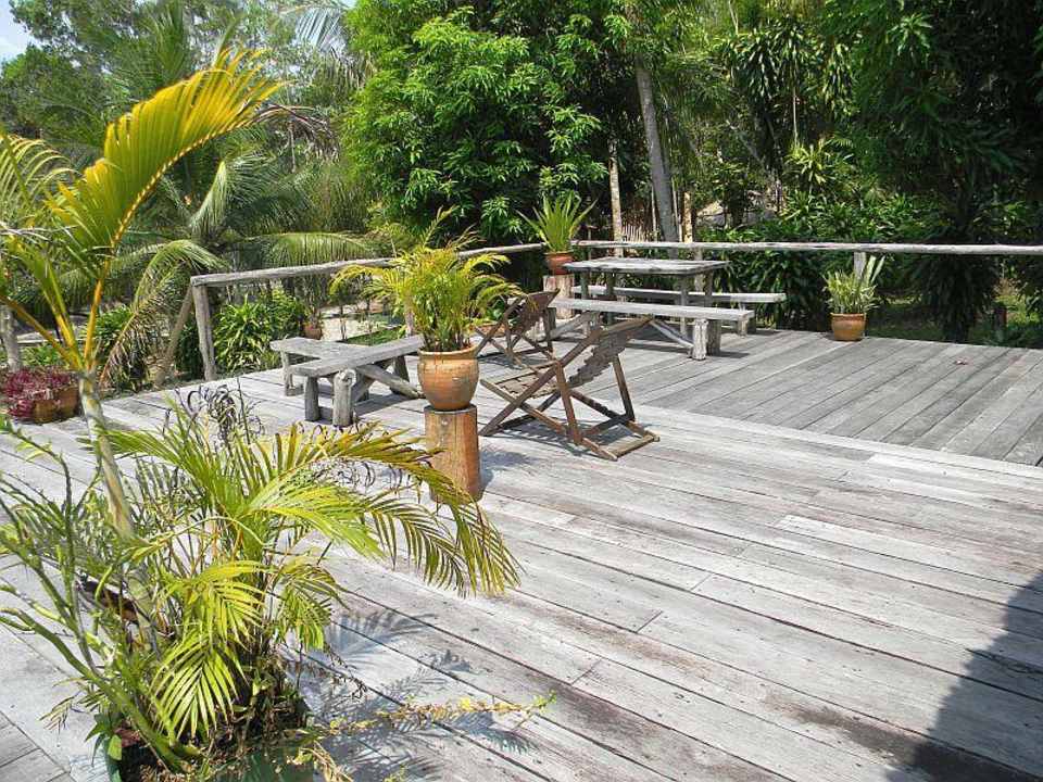 Terrasse Amazon Village Lodge