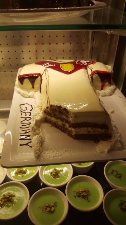 Leckerer Kuchen zur Fußball EM Limak Lara Deluxe Hotel & Resort