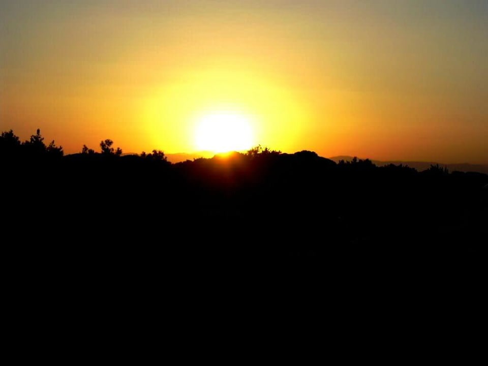 Sonnenuntergang Belek Hotel Lagonya Garden