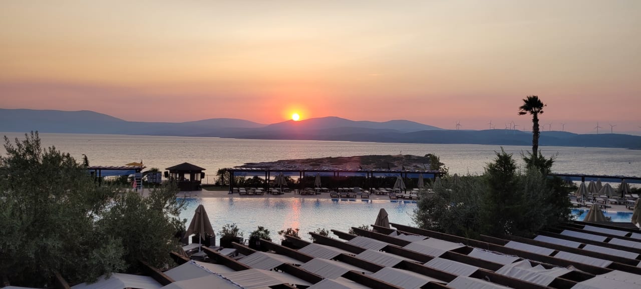 Ausblick Royal Teos Thermal Resort Clinic & SPA