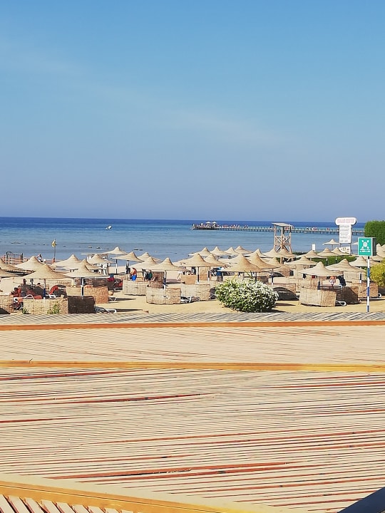 Ausblick Cleopatra Luxury Resort Makadi Bay