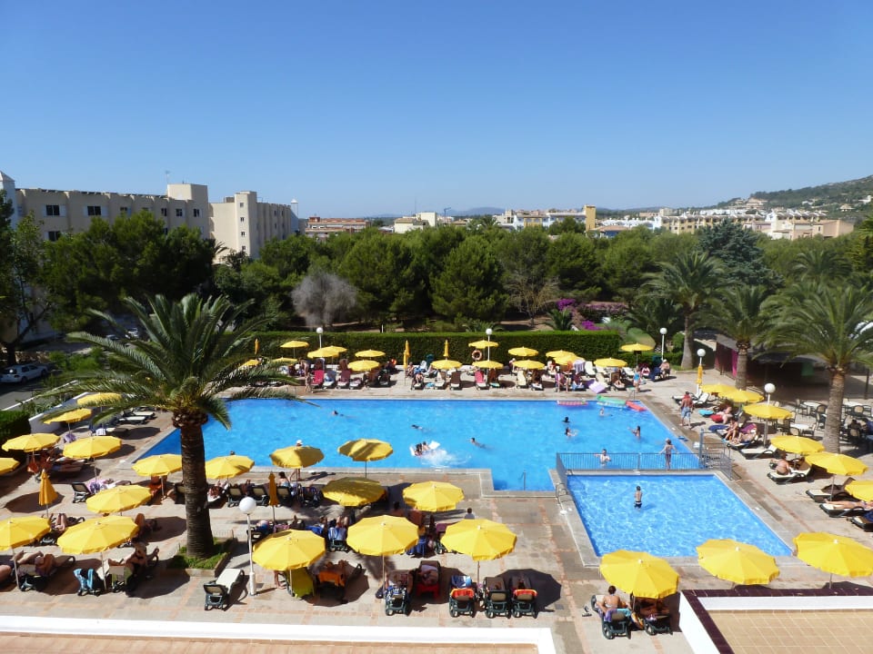 To jest cały plac hotelowy. Millor Sol