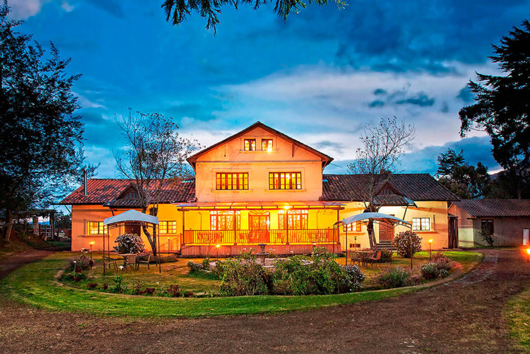 Außenansicht Hosteria PapaGayo Cotopaxi