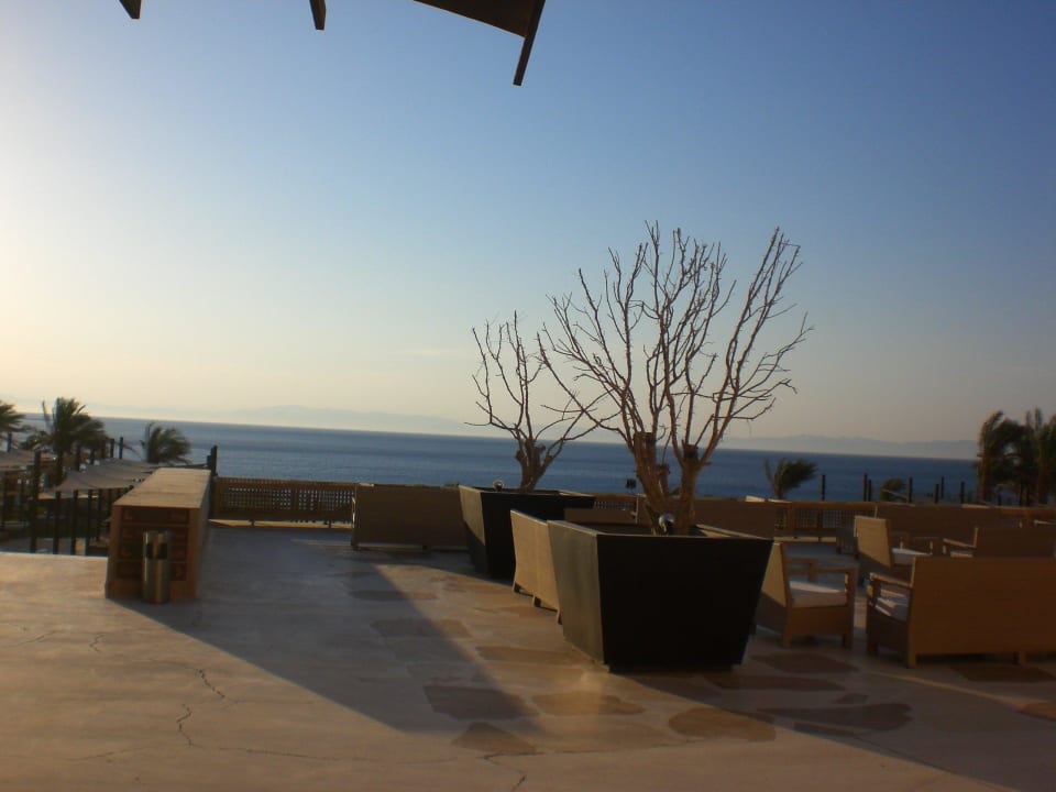 Eingangsbereich draußen  mit Ausblick Retac Qunay Dahab Resort and Spa