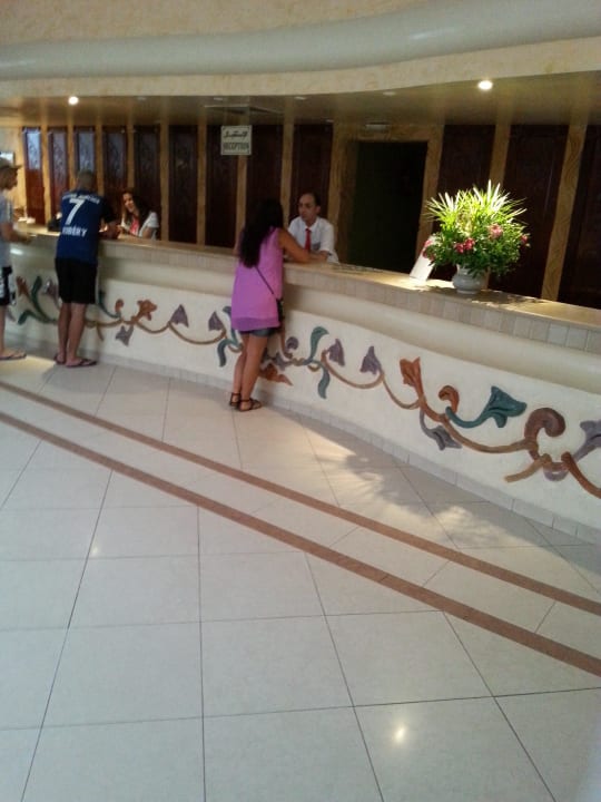 An der Rezeption Houda Golf & Beach Club