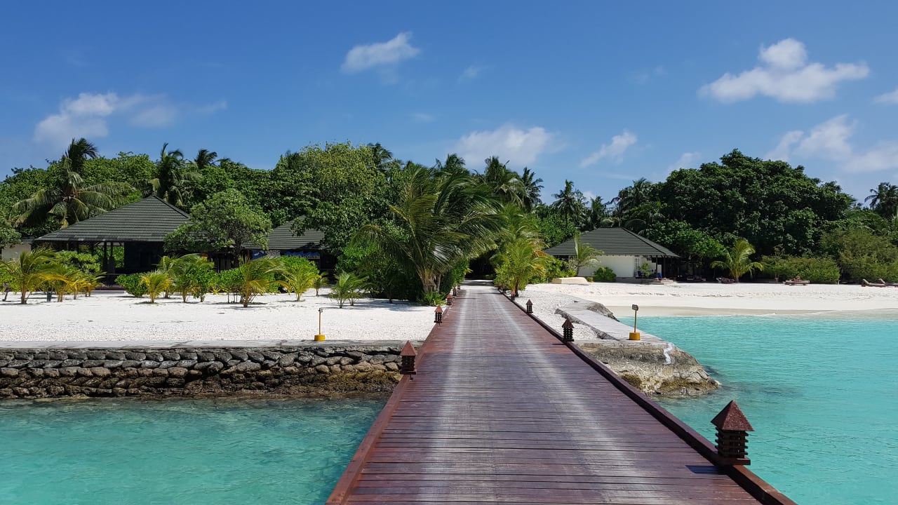 Ankunftssteg Adaaran Select Meedhupparu Island Resort - Premium All Inclusive