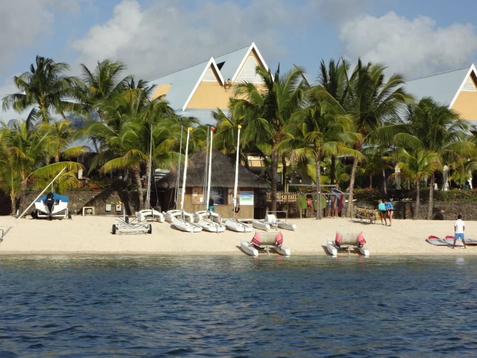 Von der Seeseite aus Victoria Beachcomber Resort & Spa