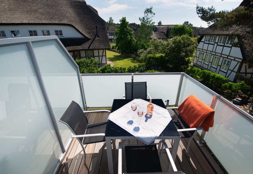 Ausblick Ferienwohnungen Reethaus Seewind