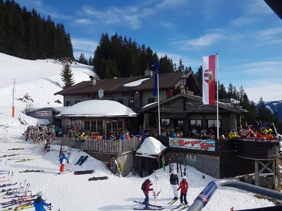 Außenansicht Hüttendomizil Berger Alm