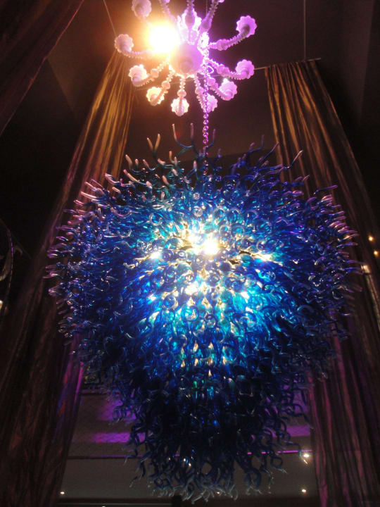 Lampen im Restaurant/Spa GAMS zu zweit