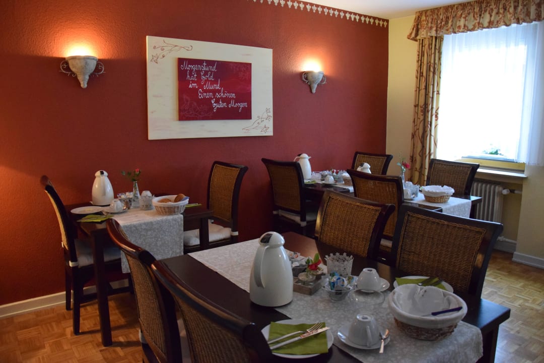 Frühstücksraum Gästehaus BonGarden