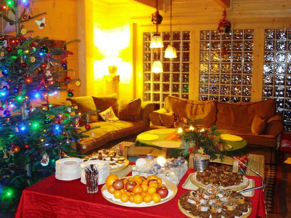 Salon Boże Narodzenie Ferienhaus Tajgolka