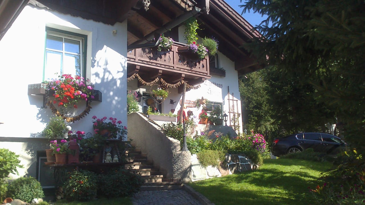 Aufgang zur Ferienwohnung Landhaus Herzog