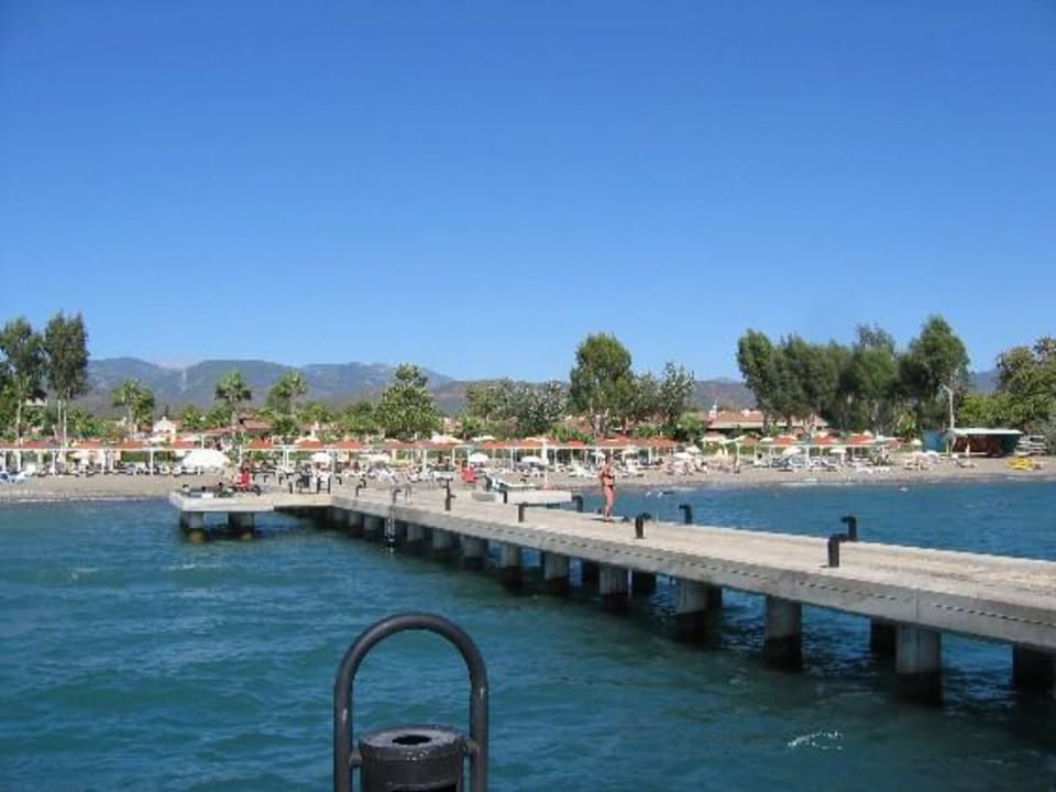 Blick vom Hotelsteg Club Tuana Fethiye