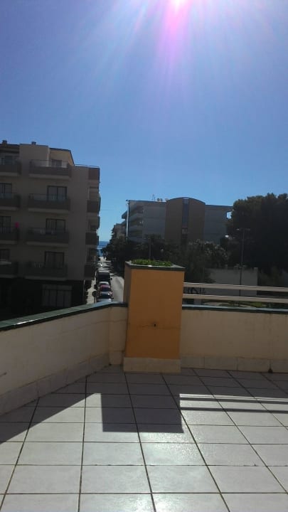 Ausblick vom Balkon aus  Hotel Mariant Park