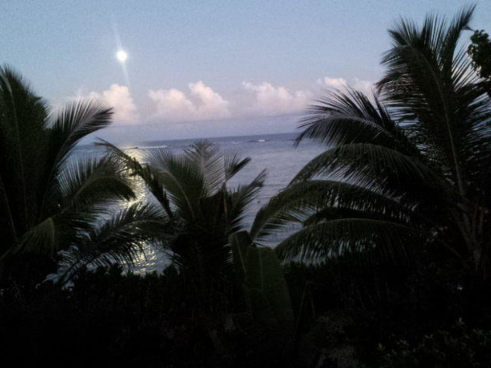 Mond über dem Meer Villa Dorado