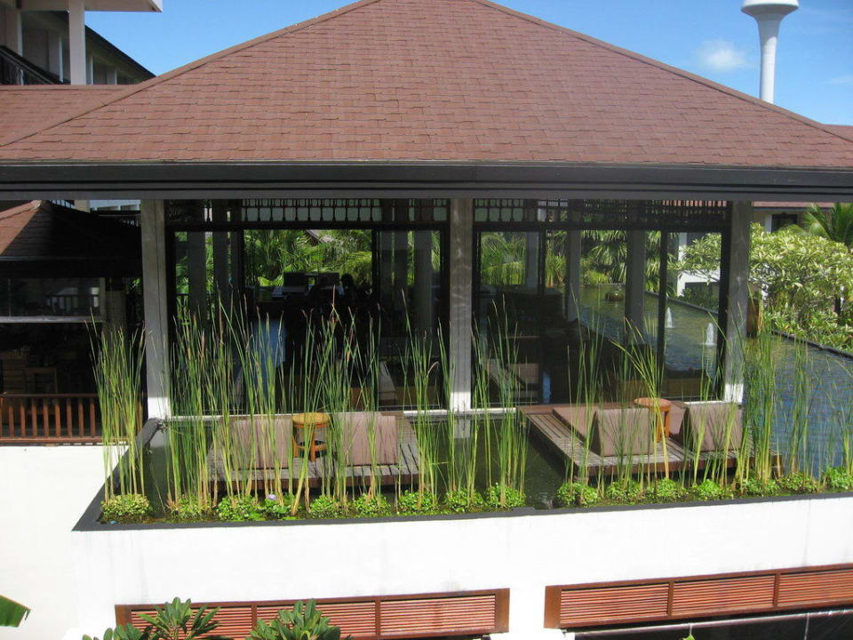 Blick auf die Lobby vom Balkon aus Bandara Spa Resort & Pool Villas, Samui