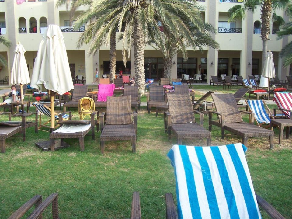 Poolliegen Hotel Paradis Palace