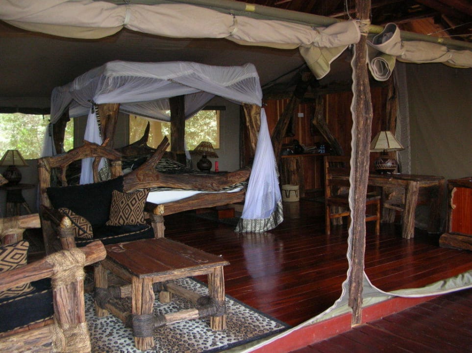 Unser Zelt - einfach ein Traum Royal Mara Safari Lodge