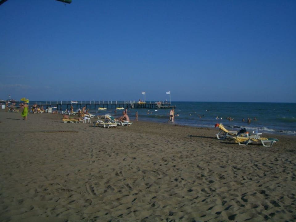 schöner Hotelstrand Papillon Ayscha