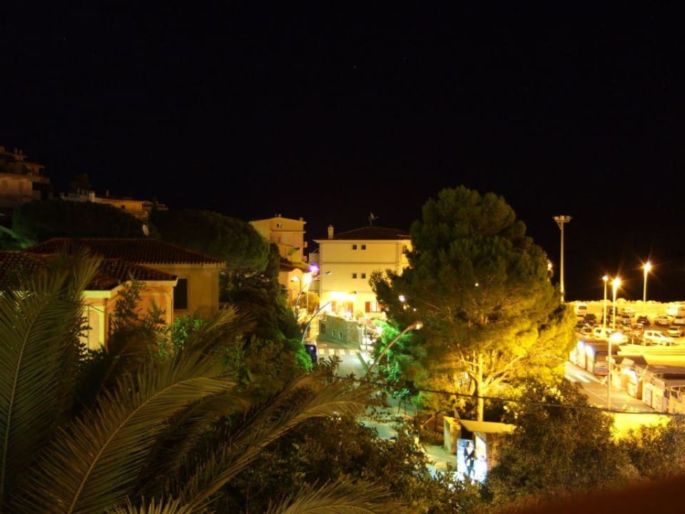 Abends vom Balkon Hotel Bue Marino