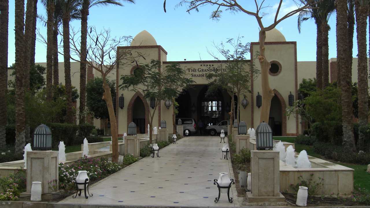 Hoteleingang The Grand Hotel Sharm El Sheikh