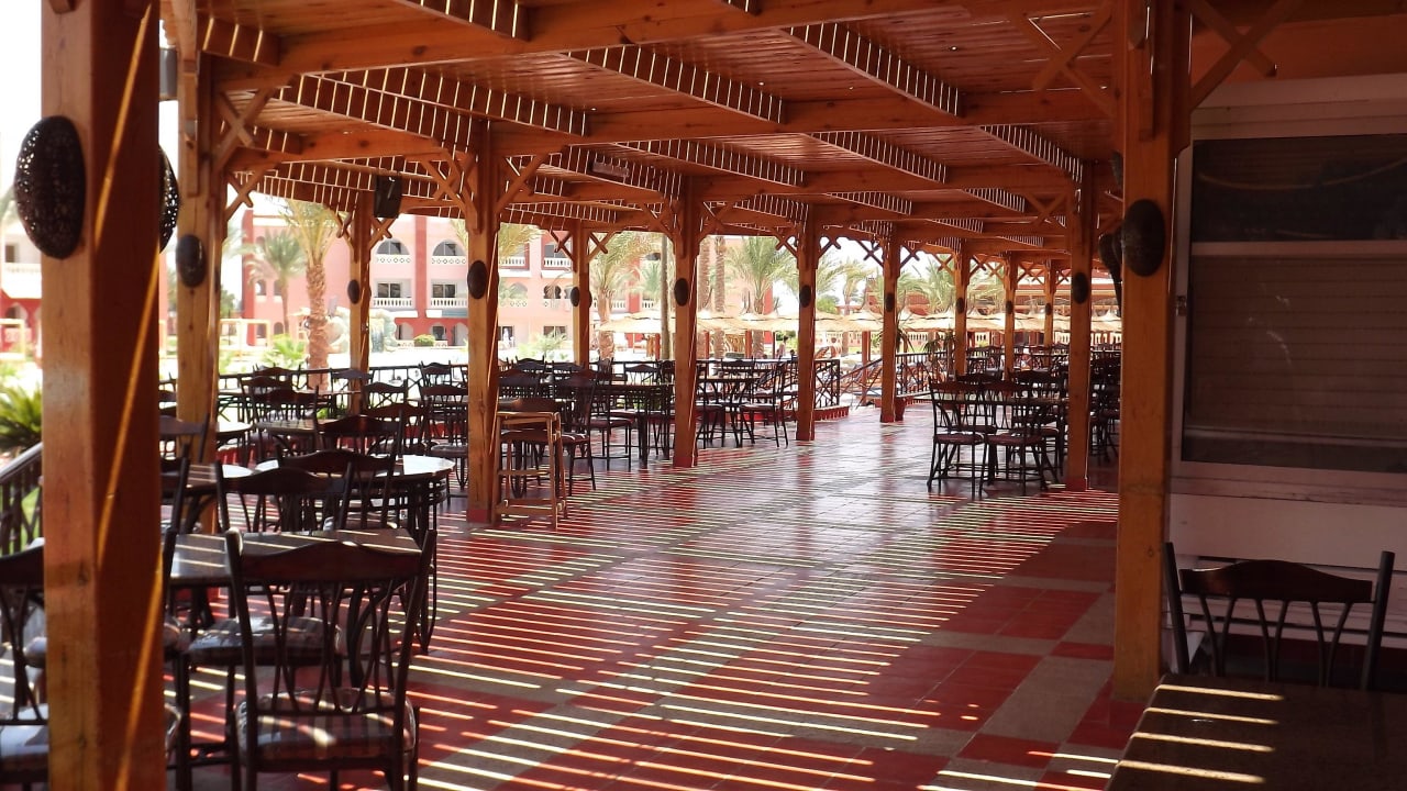 Restaurant Terrasse  Pickalbatros Aqua Park Resort - Hurghada