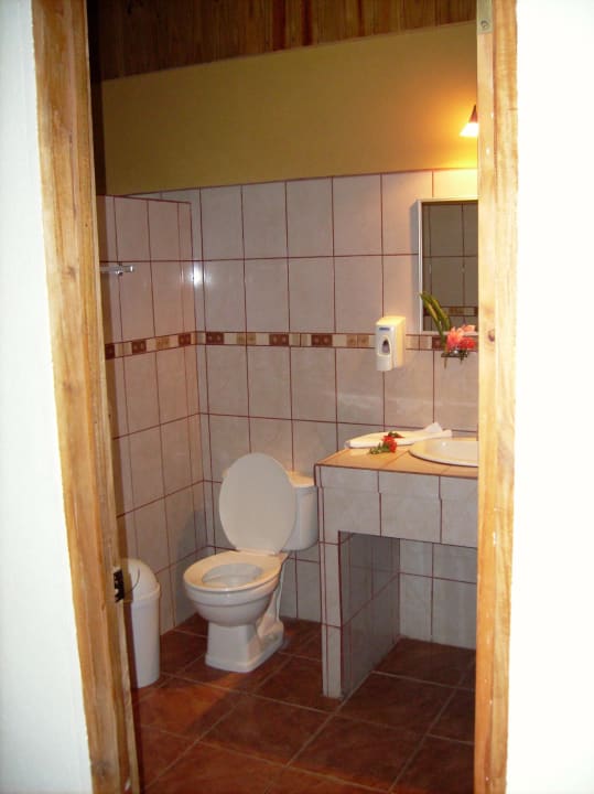 Badezimmer Hotel Canon de la Vieja Lodge