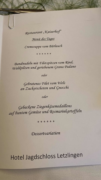 Gastro Hotel Jagdschloss Letzlingen