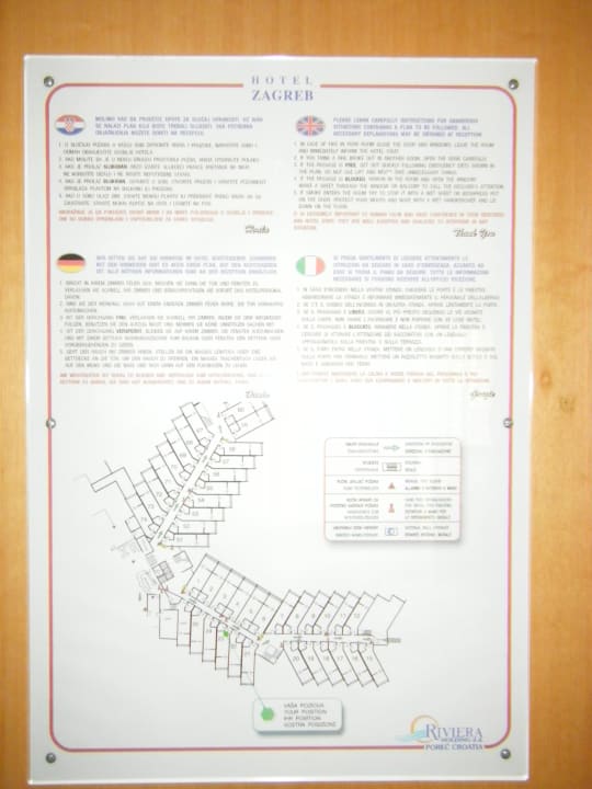 Plan der Anlage Valamar Parentino Hotel