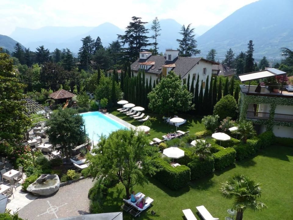 Blick von der Panoramasuite Hotel Ansitz Plantiz