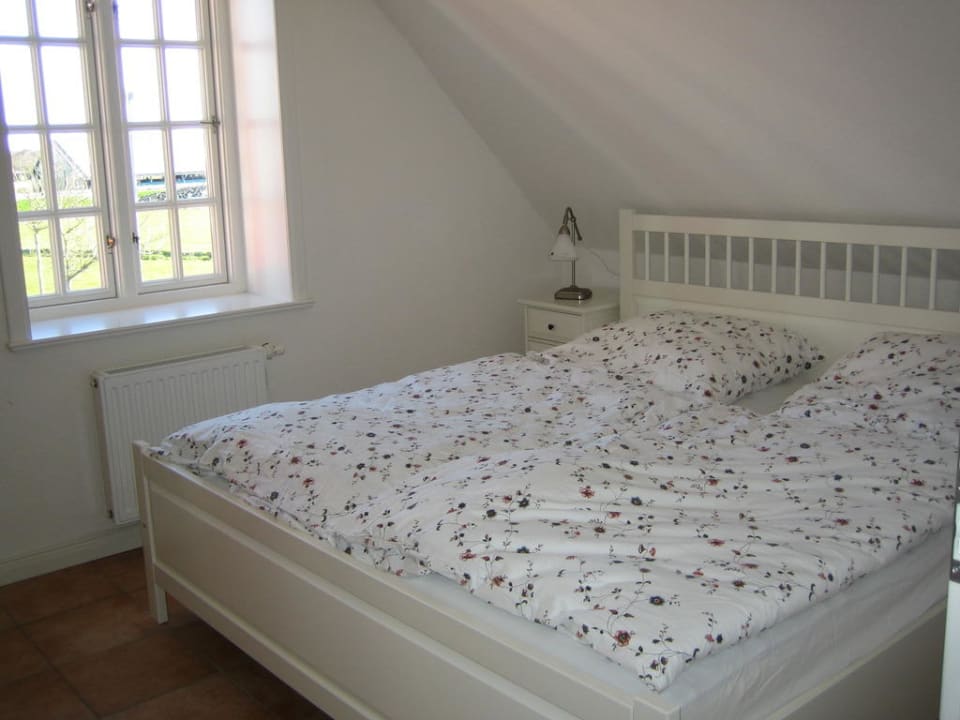 Schlafzimmer Ferienwohnung Hüs Dikstian