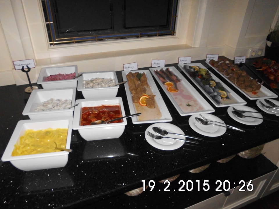 Das Vorspeisenbuffet am Abend Morada Strandhotel Ostseebad Kühlungsborn