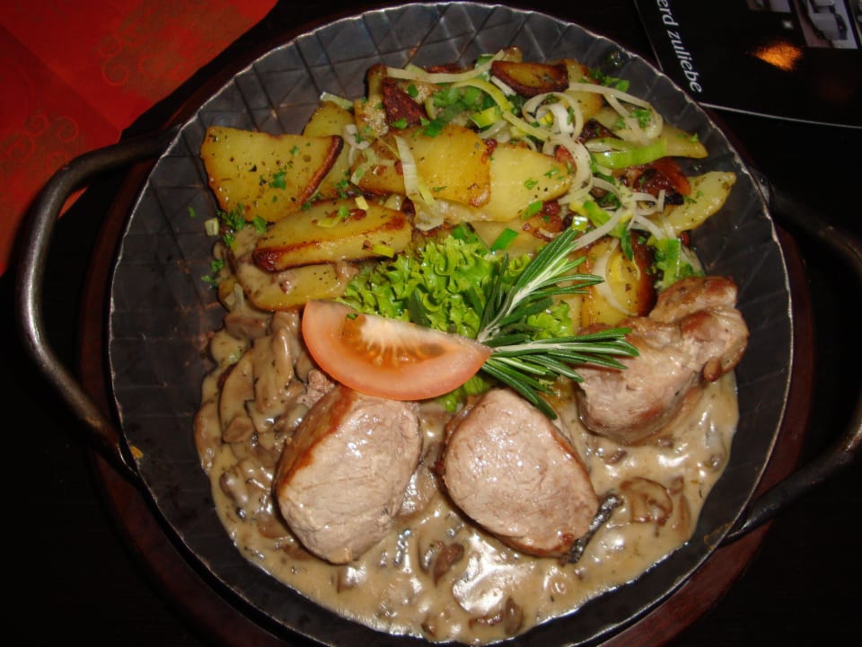 Leckeres Essen im Restaurant Hotel Klosterhof