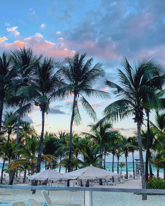 Ausblick Hotel Riu Playacar