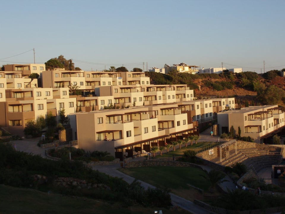 Zimmeransicht von außen Atlantica Mikri Poli Crete