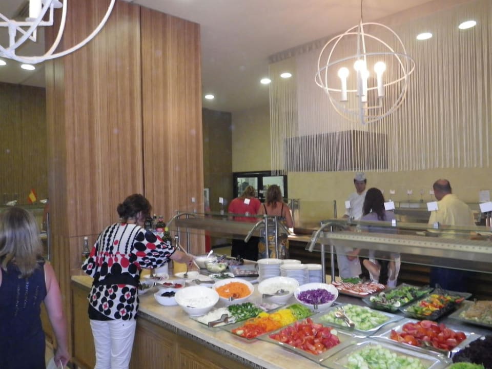 Abendbuffet - super lecker! Barceló Royal Beach