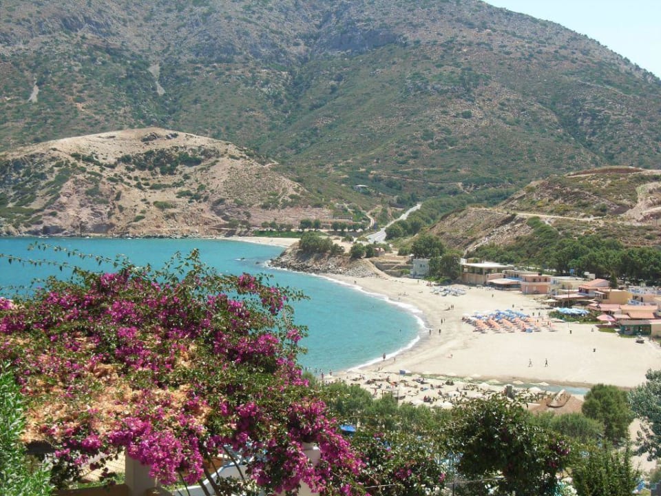 Blick über Bucht Fodele Beach & Water Park Holiday Resort