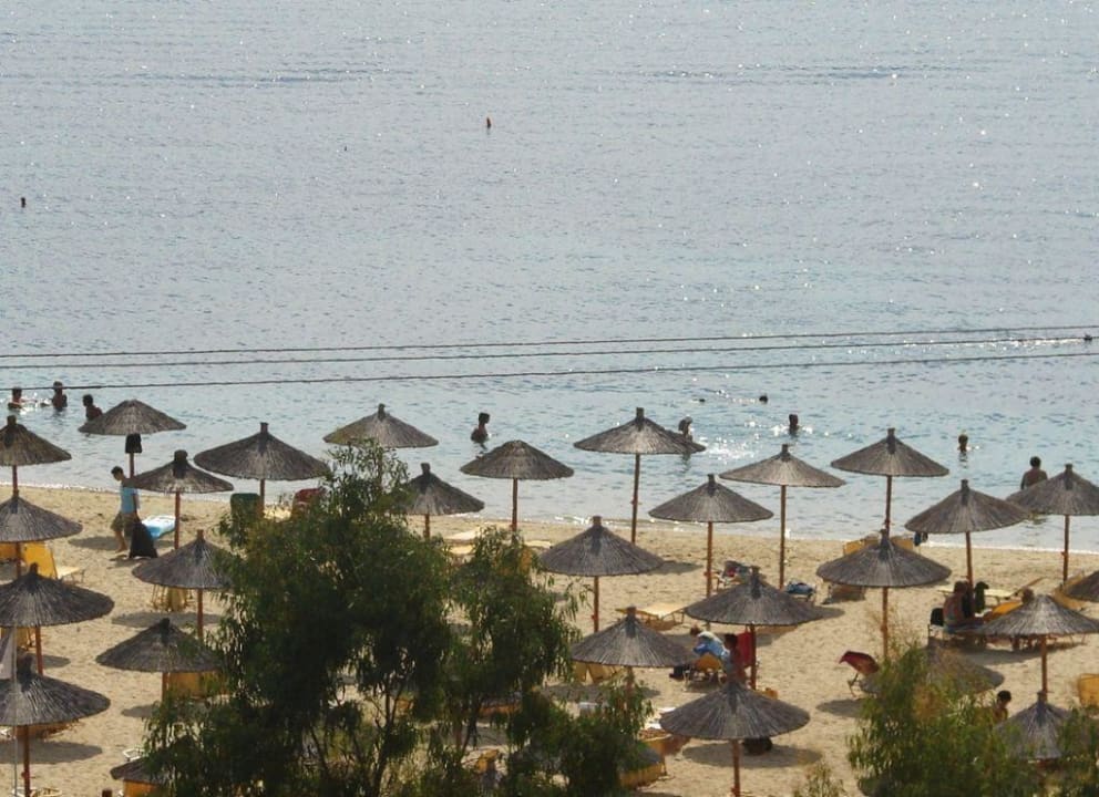 Plaża Akrathos Beach Hotel