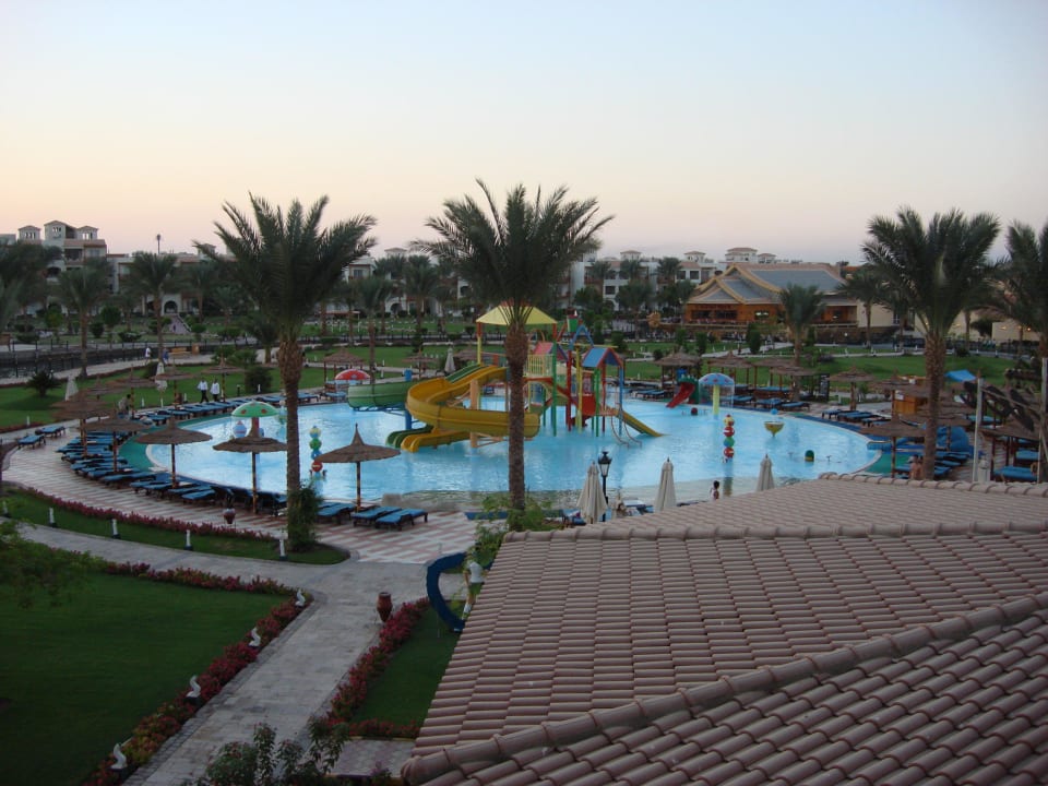 Aus unserem Zimmer Pickalbatros Dana Beach Resort - Hurghada