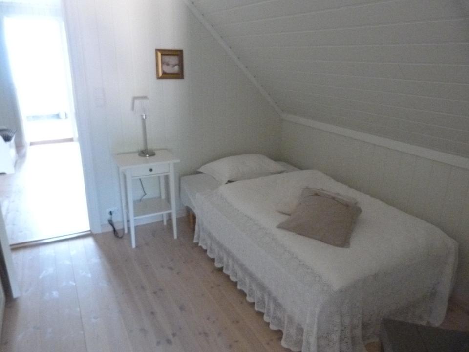 Bett für mögliches Kind Appartement Døblane Bed & Breakfast