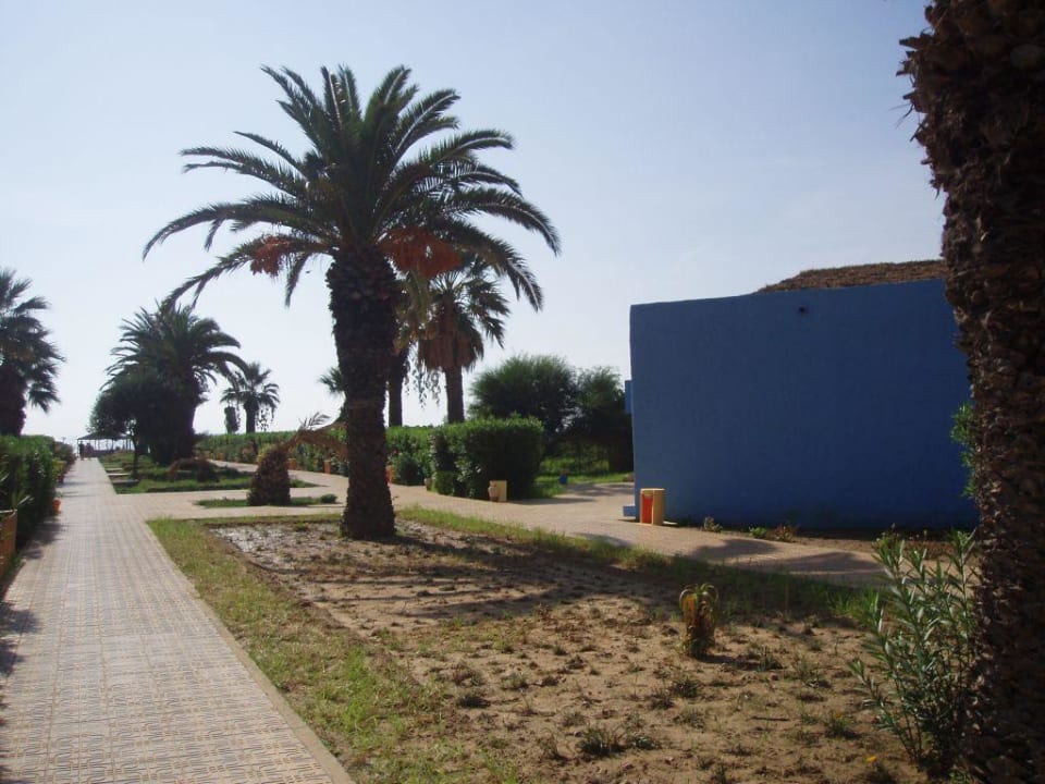 Weg zum Strand Hawai Beach Club