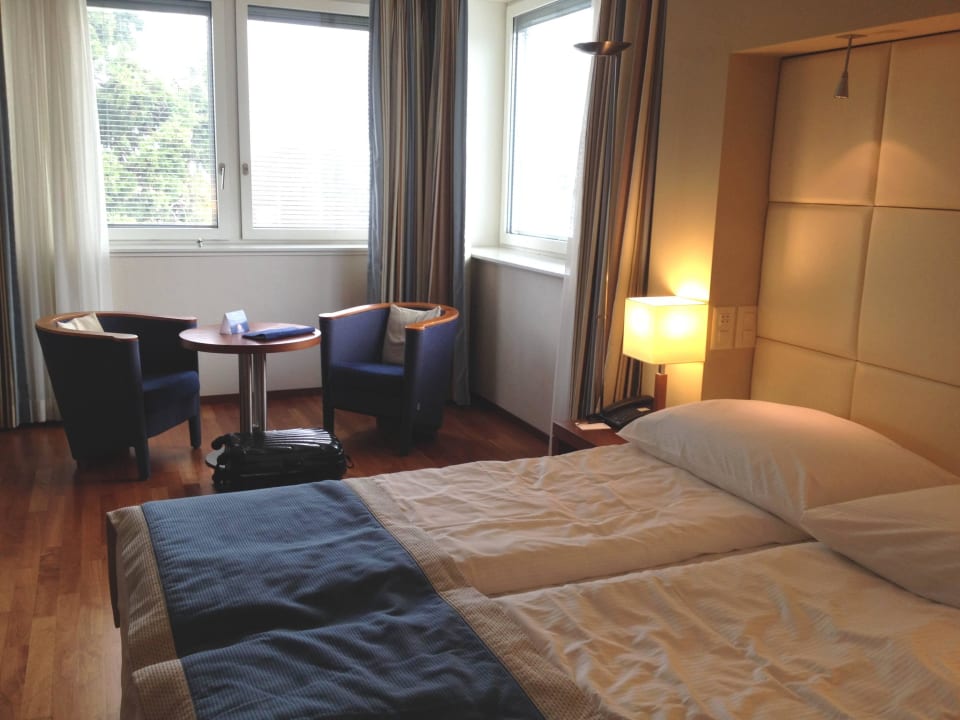 Schlafbereich Business Class Zimmer Nr. Radisson Blu Hotel, St. Gallen