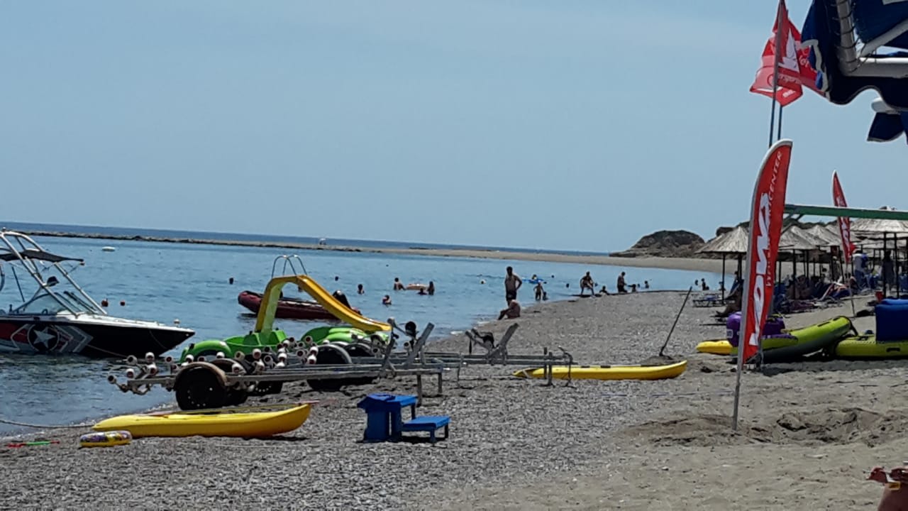 Viele Sport- und Funmöglichkeiten am Strand Mitsis Rodos Village