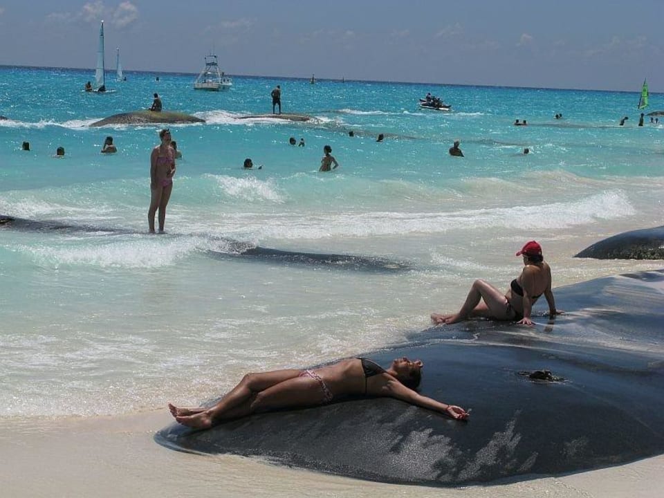 Strand am  Riu Yukatan Hotel Riu Tequila